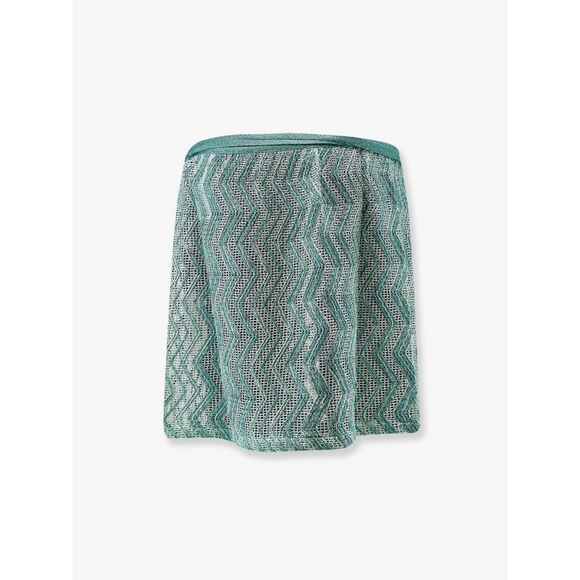 Missoni Women Viscose Blend And Sequin Mini Skirt